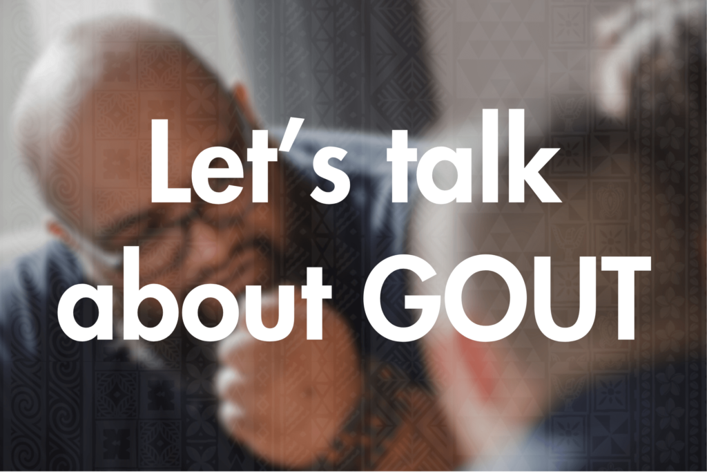 Gout Let’s talk about gout - Call to action